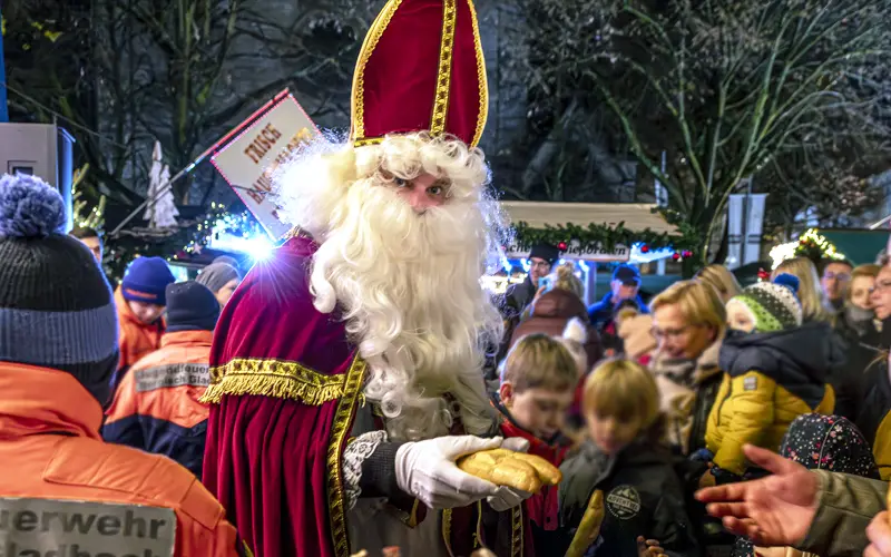 Der Nikolaus kommt nach Bergisch Gladbach